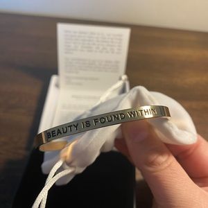 Rose Gold Disney cuff bracelet